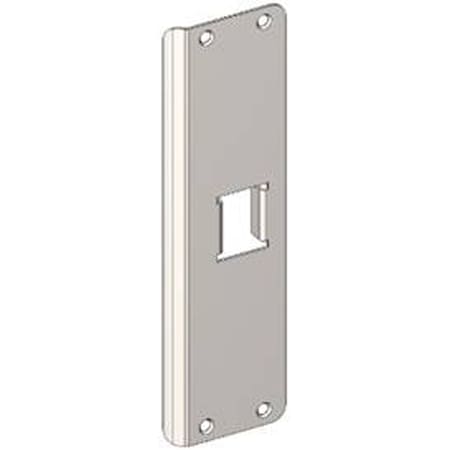 Adams Rite 4304630 Surface Mount Deadlatch Strike Satin Stainless Steel 4304630